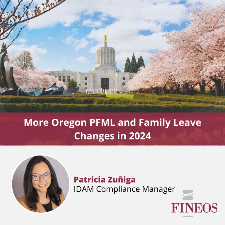 More Oregon PFML and Family Leave Changes in 2024